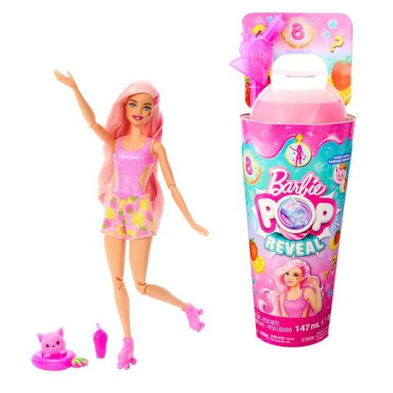 Imagem de Boneca - Barbie - Pop Reveal Serie de Frutas - Limonada de Morango MATTEL