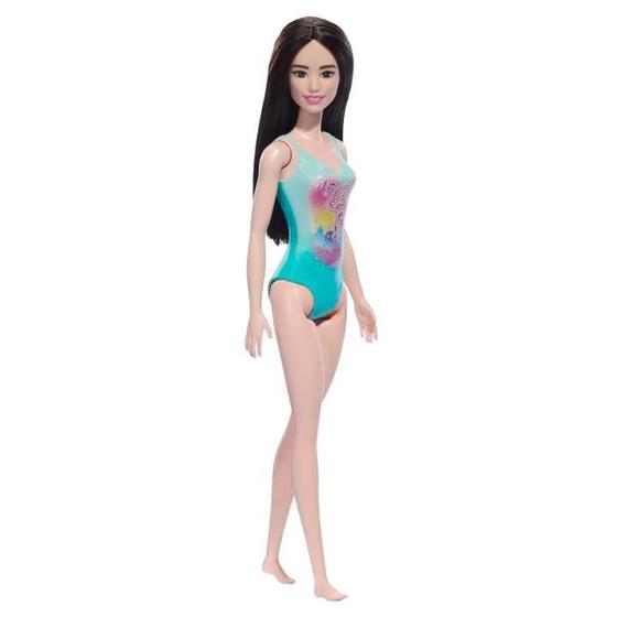 Imagem de Boneca Barbie Praia com Maiô Azul DWJ99 HXX51 - Mattel