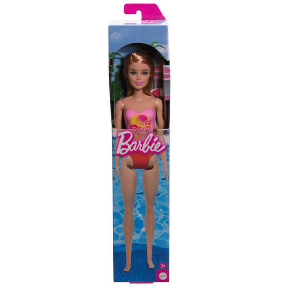 Imagem de Boneca Barbie Praia Maiô Rosa Mattel