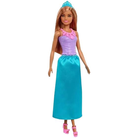 Imagem de Boneca Barbie Princesa Dreamtopia Saia Azul Mattel