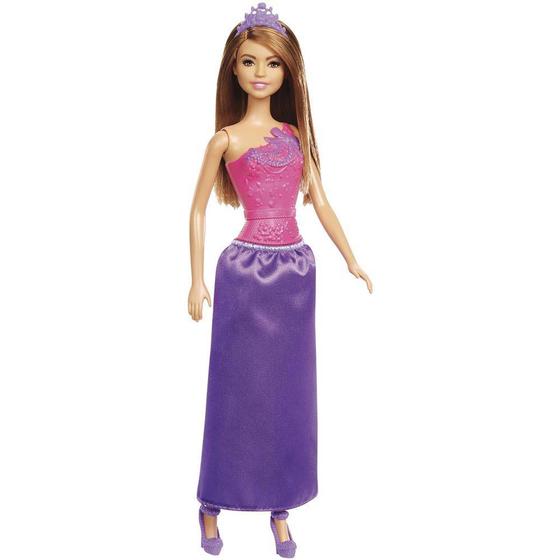 Imagem de Boneca Barbie Princesa Morena - Mattel GGJ95