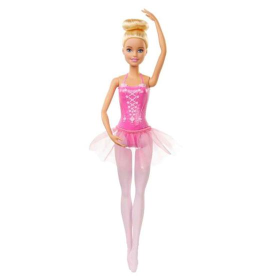 Imagem de Boneca Barbie Profissões Bailarina Balé Rosa Loira Mattel