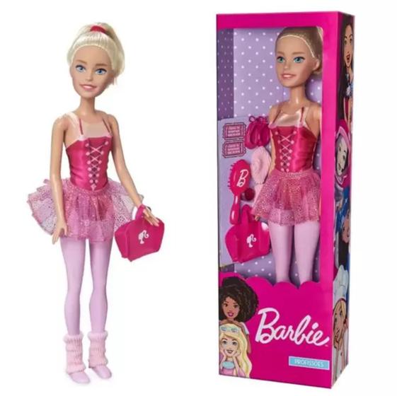 Boneca Barbie Profissões Gigante 70cm Com Acessórios - Pupee - Mattel ...