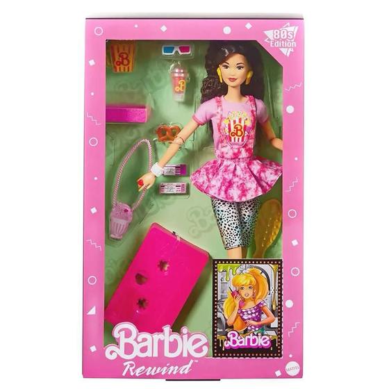 Imagem de Boneca Barbie Rewind Noite de Cinema anos 80 HJX18 - Mattel