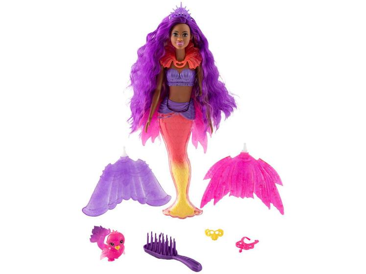 Imagem de Boneca Barbie Sirena Brooklyn com Acessórios - Mattel