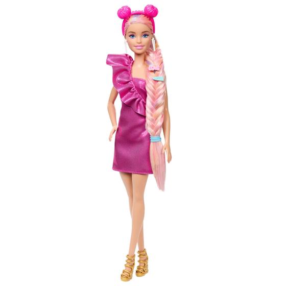 Imagem de Boneca Barbie - Totally Hair - Cabelo Arco-Íris - Mattel