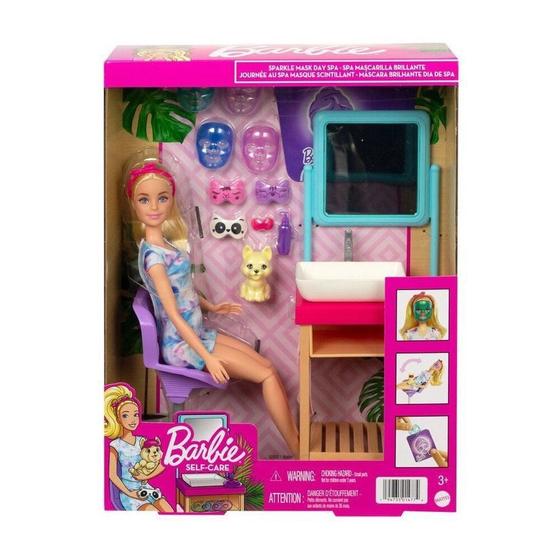 Imagem de Boneca Barbie - Wellness Dia de Spa de Máscaras - Mattel