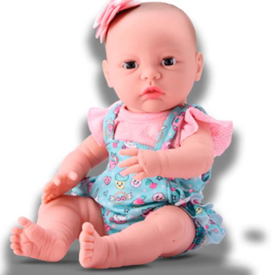 Imagem de Boneca Bebê Diver Newborn Primeiros Cuidados Com Acessórios