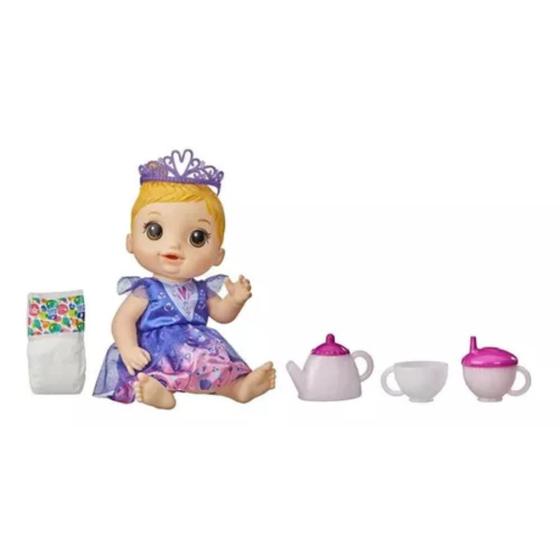 Imagem de Boneca Bebê Faz Xixi Chá De Princesa Baby Alive - Hasbro