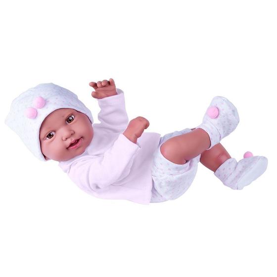 Imagem de Boneca Bebê Reborn Anny Doll Shorts Vinil Macio - Cotiplas