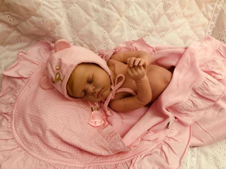 Boneca bebê Reborn Ana Julia 2 autentica com corpo inteiro - Baby Dolls -  Bonecas - Magazine Luiza