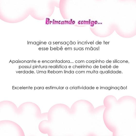 Imagem de Boneca Bebê Reborn Real Loira Fofa Itens Bolsa Maternidade