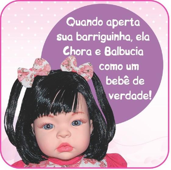 Imagem de Boneca bebe Reborn Realista que Chora - Envio Imediado