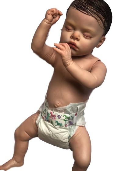 Bebê reborn corpo de silicone realista belinha esculpida A mão