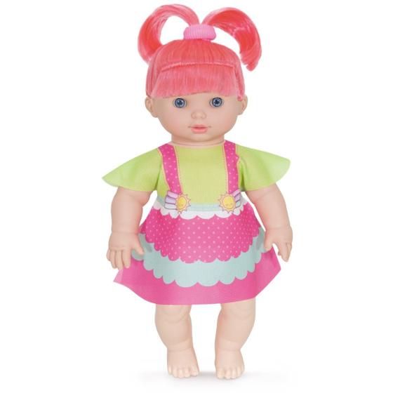 Imagem de Boneca Bebezinha Colors Shayane Sapekinha 34cm Estilosa Milk