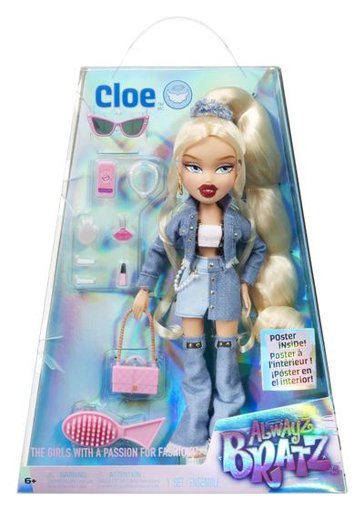Boneca Bratz Cloe Alwayz - 10 Acessórios e Pôster Exclusivo