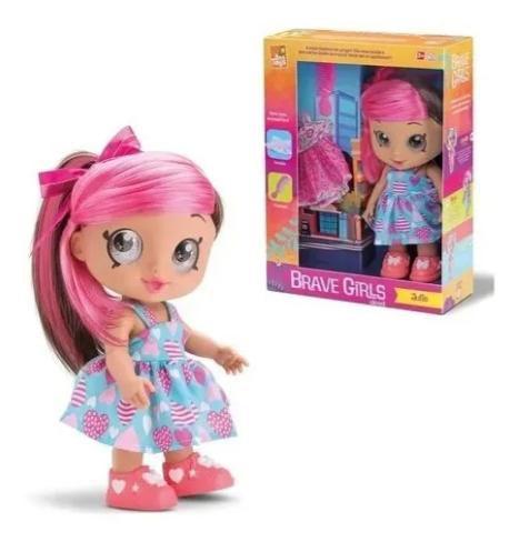 Imagem de Boneca Coleção Brave Girls Julie Closet C Acessórios Beetoys