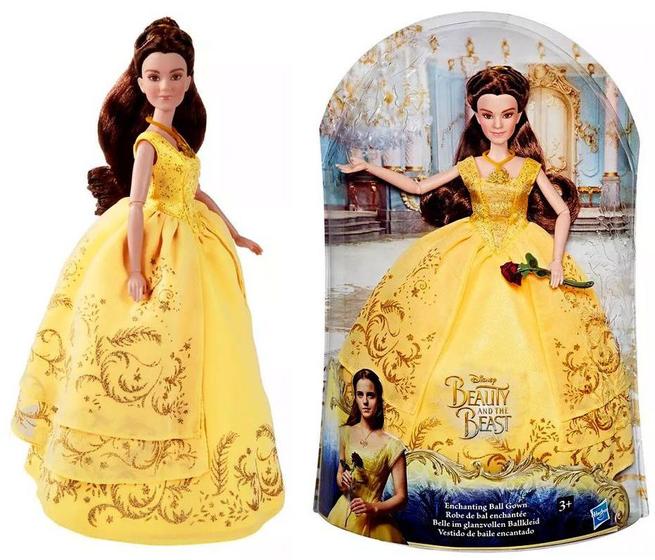 Boneca Colecionável Bela Baile Encantado Disney - Hasbro - Bonecas ...