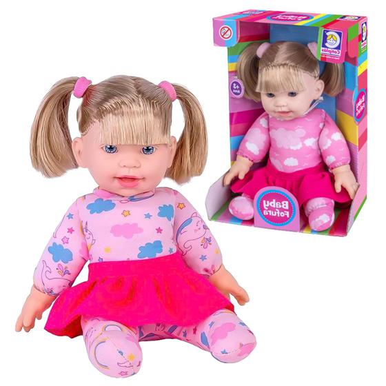 Imagem de Boneca Com Cabelo Baby Fofura Com Cabelo - Cotiplás