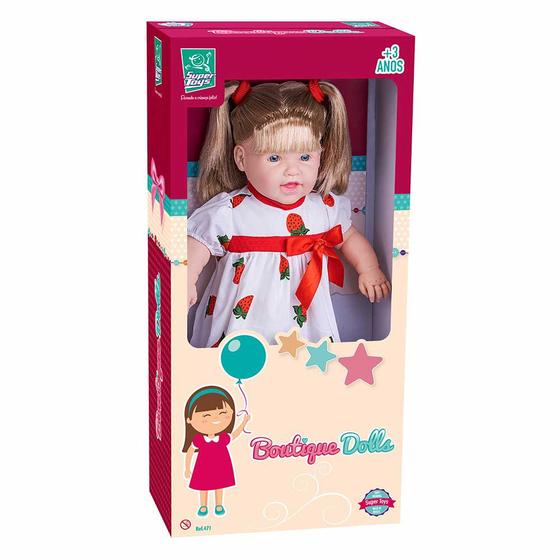 Imagem de Boneca com Cabelo - Boutique Dolls - Loira - Super Toys