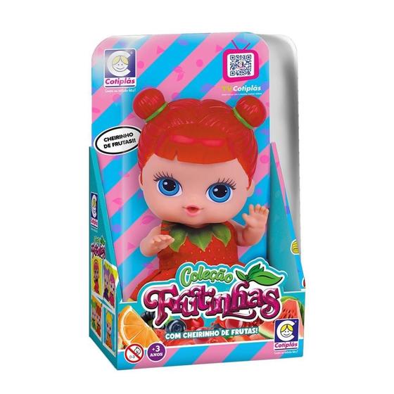 Imagem de Boneca com Cheiro de Morango Coleção Frutinhas Cotiplás