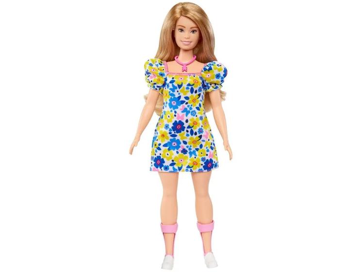 Imagem de Boneca com Síndrome de Down Fashionista  - Barbie com Acessórios Mattel