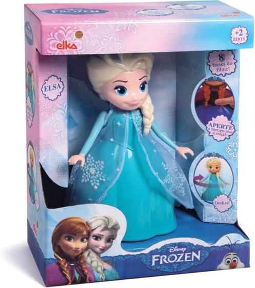 Imagem de Boneca Com Sons Frozen Rainha Elsa Elka 947