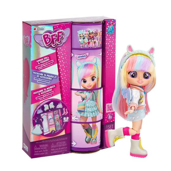 Imagem de Boneca Cry Babies Bff Com 9 Acessórios Sortidos - Multikids