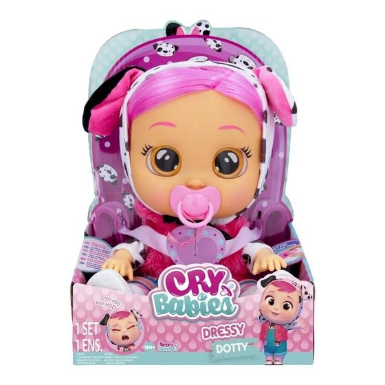 Imagem de Boneca Cry Babies Dotty Chora de Verdade Multikids BR1872