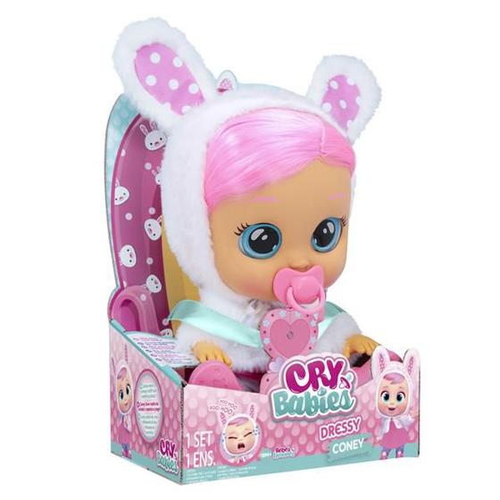 Imagem de Boneca Cry Babies Dressy Coney Multikids