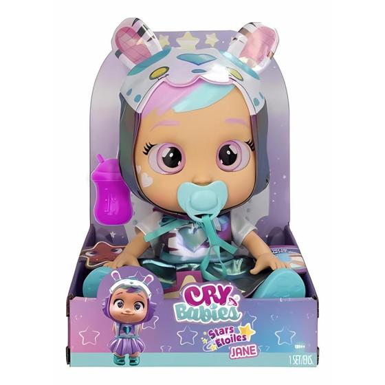 Imagem de Boneca Cry Babies Stars Jane C/ Sons e Lágrimas Multikids - BR2240