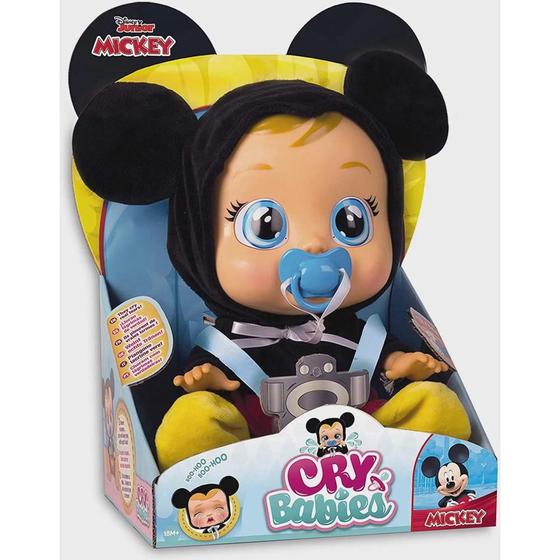 Imagem de Boneca Cry Baby Mickey Mouse Multikids Br1419