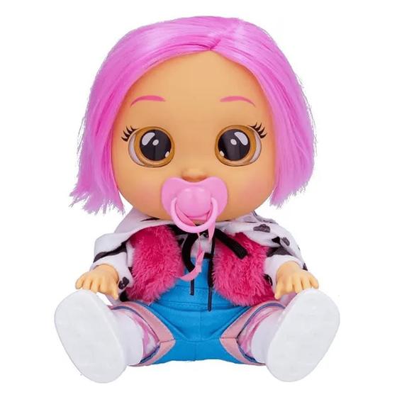 Imagem de Boneca Crybabies Dressy Dotty Dálmata Com Cabelo Multikids