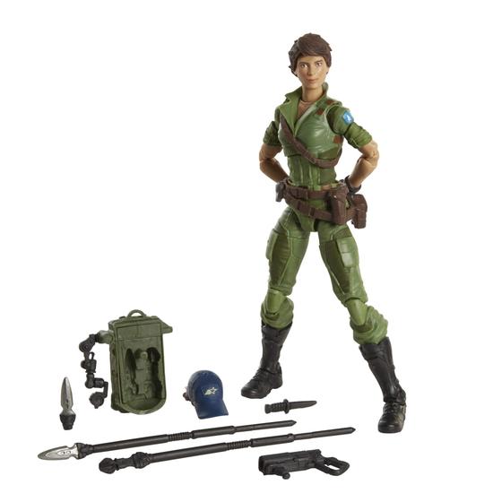 Imagem de Boneca de ação Lady Jaye Hasbro G.I. Joe - Coleção Classified - 25 - 6 polegadas - Embalagem Customizada