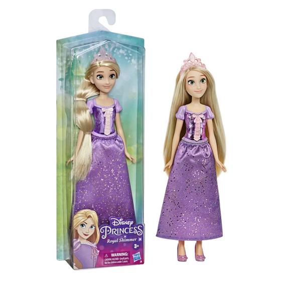 Imagem de Boneca de moda Disney Princess Royal Shimmer Rapunzel com acessórios