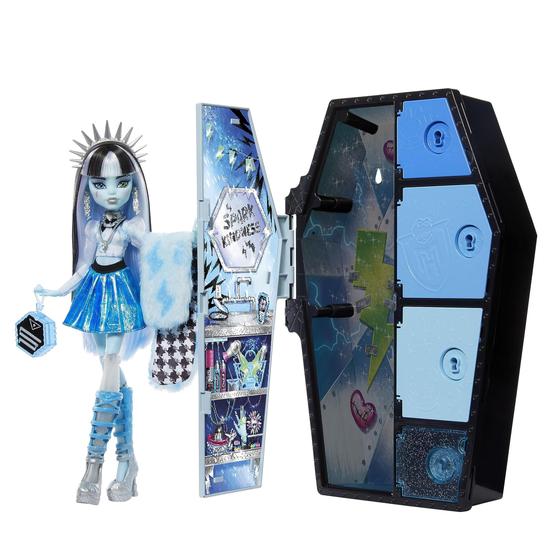 Imagem de Boneca de moda Monster High Frankie Stein com conjunto de moda