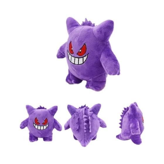 Imagem de Boneca de Pelúcia Kawaii Gengar e Piplup - Brinquedo Macio e Encantador