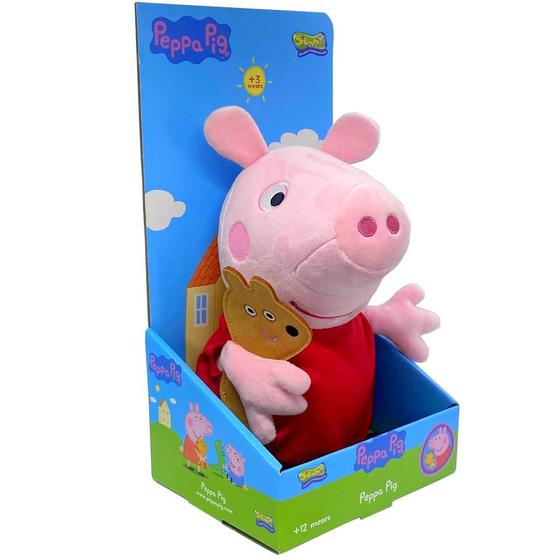 Imagem de Boneca De Pelúcia Peppa Pig 30 Cm - Sunny Brinquedos