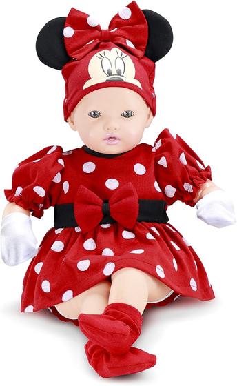 Imagem de Boneca Disney Classic Dolls Recem Nascido Minnie 5162 - Roma Brinquedos - Menina Criança