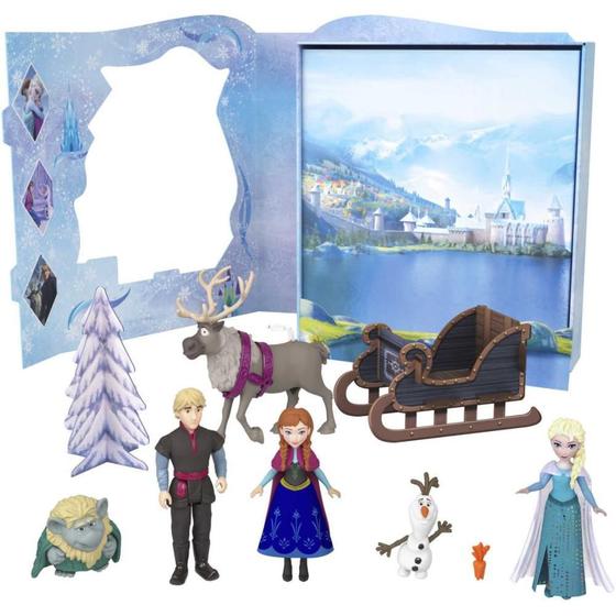 Imagem de Boneca Disney Frozen Mini Livro Historias