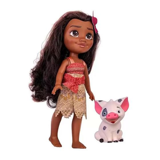 Imagem de Boneca Disney Moana e Puá - 2600 - Cotiplás