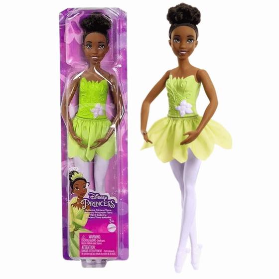Imagem de Boneca Disney Princesa Tiana Bailarina 30Cm 3+ Mattel
