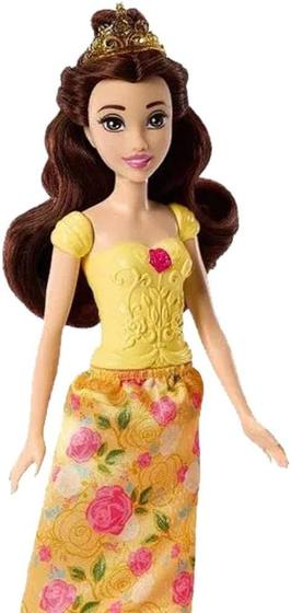 Imagem de Boneca disney princesas - bela - saia estampada - 30cm