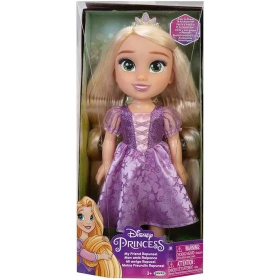 Imagem de Boneca Disney Princesas Rapunzel 38CM Multikids BR1919