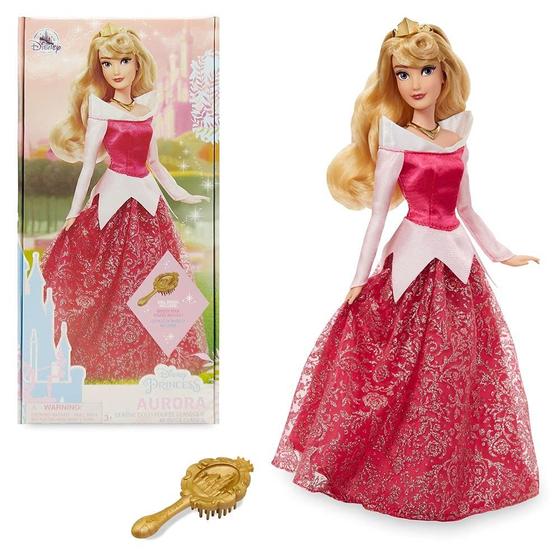 Imagem de Boneca Disney Store Princesa Aurora A Bela Adormecida 28cm