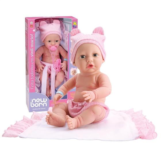 Imagem de Boneca diver new born acabou de nascer  acessórios divertoys