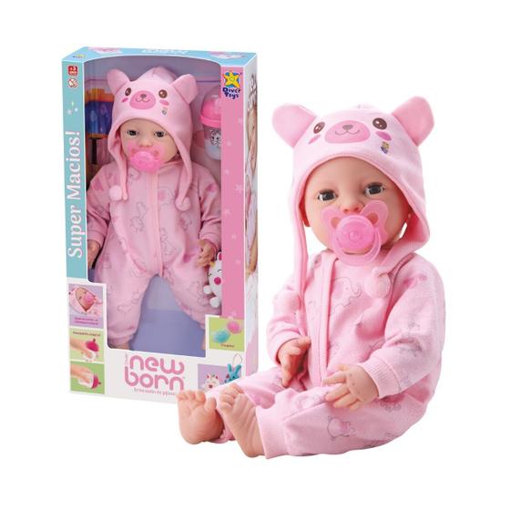 Boneca diver new born brincando de pijama com acessorios Menor preço em Boneca diver new born brincando de pijama com acessorios