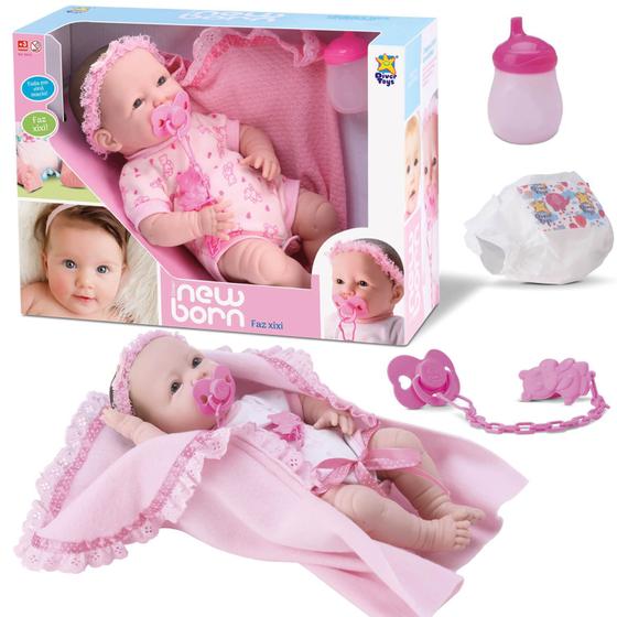 Imagem de Boneca Diver New Born Faz Xixi - Divertoys