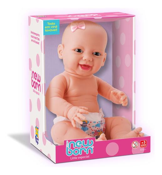 Imagem de Boneca Diver New Born Little Especial Divertoys Ref.8215