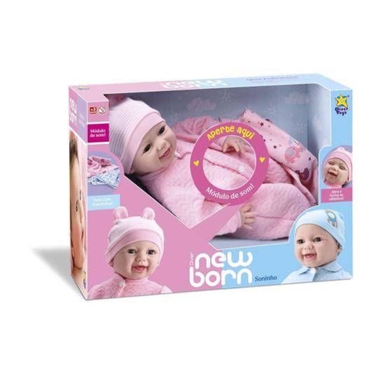 Boneca Diver New Born Menina Olho Móvel Ref.8065 - Diver Toys é boa?